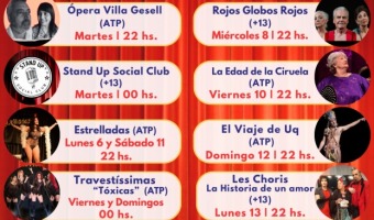 ENERO 2025: ESPECTÁCULOS EN LA CASA DE LA CULTURA Y AUDITORIO MUNICIPAL